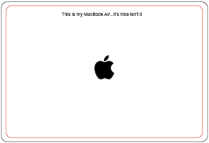 Macbook air engraving instructions
