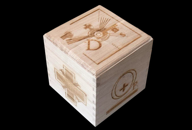 Custom Wood Engraving onto a box